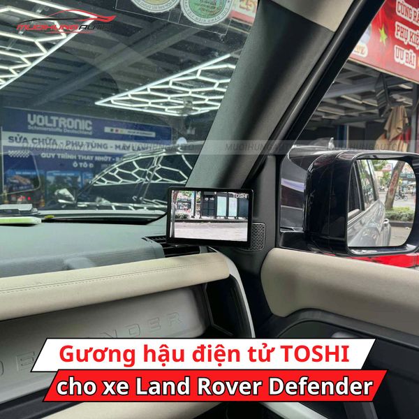 Gương Hậu Điện Tử TOSHI Cho Xe Land Rover Defender