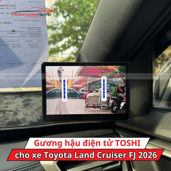 Gương Hậu Điện Tử TOSHI Cho Xe Toyota Land Cruiser FJ 2026