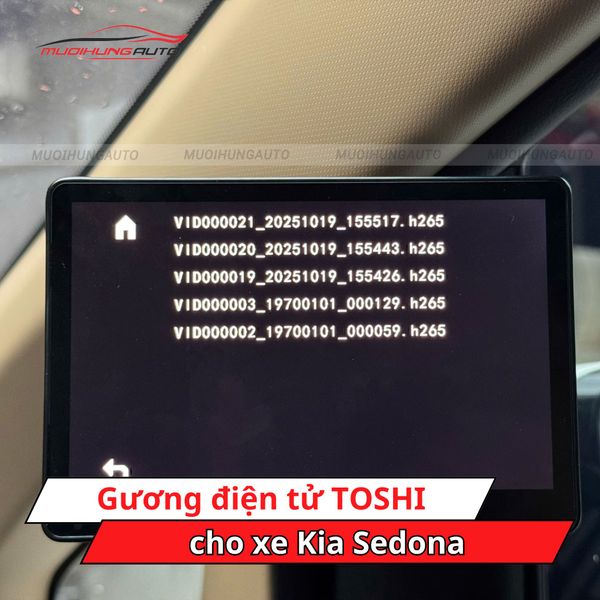Gương Hậu Điện Tử TOSHI Cho Xe Kia Sedona