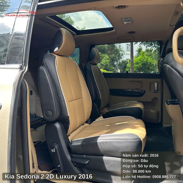 Kia Sedona 2.2D Luxury - 2016