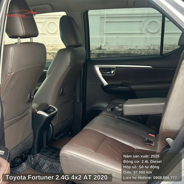 Toyota Fortuner 2.4G 4x2 AT - 2020
