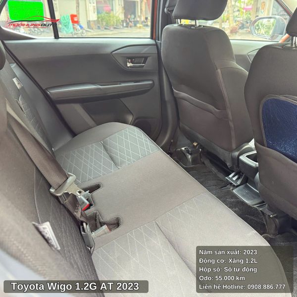 Toyota Wigo 1.2G AT - 2023