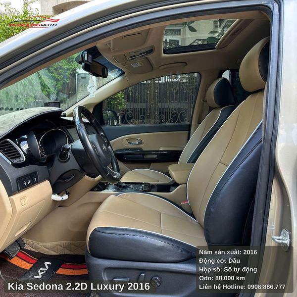 Kia Sedona 2.2D Luxury - 2016