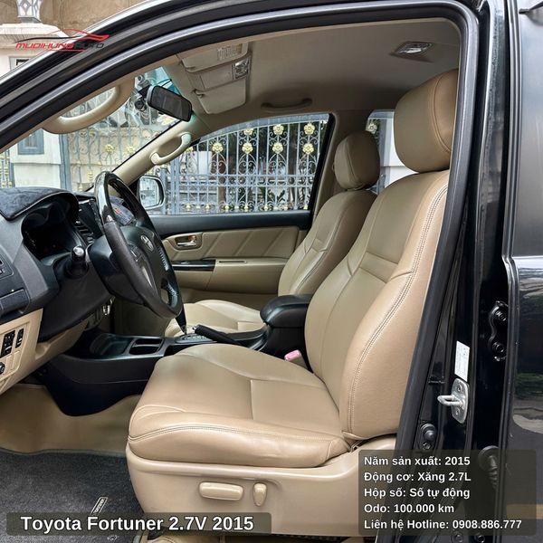 Toyota Fortuner 2.7V - 2015