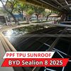 BYD Sealion 8 2025 Dán Phim PPF TPU SUNROOF Cách Nhiệt Cửa Sổ Trời