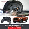 Hóa Nhựa Lòng Vè Ô Tô Isuzu D-Max 2021