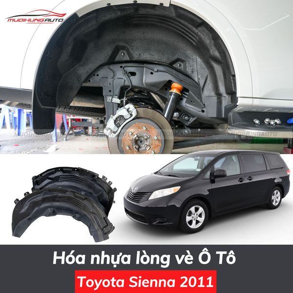 Hóa Nhựa Lòng Vè Ô Tô Toyota Sienna 2011