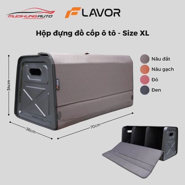 Hộp Đựng Đồ Cốp Ô Tô Lavor