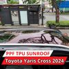 Toyota Yaris Cross 2024 Dán Phim PPF TPU SUNROOF Cách Nhiệt Cửa Sổ Trời