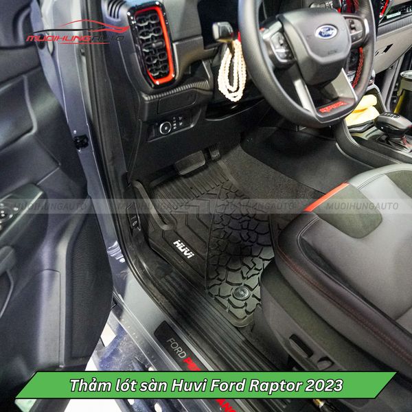 Thảm Lót Sàn Huvi Ô Tô Ford Raptor 2023