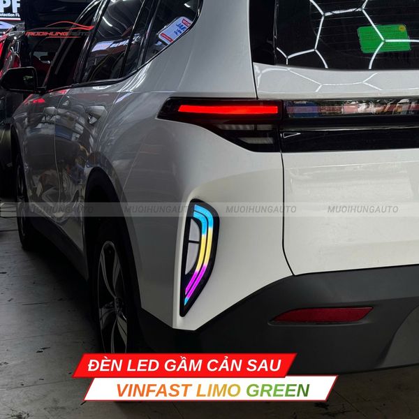 Đèn LED Gầm Cản Sau Xe Vinfast Limo Green