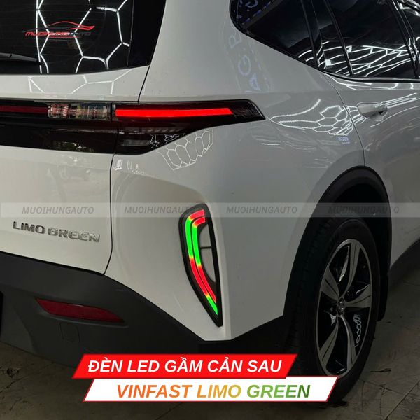 Đèn LED Gầm Cản Sau Xe Vinfast Limo Green
