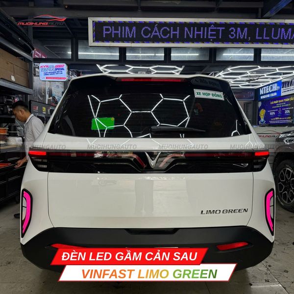Đèn LED Gầm Cản Sau Xe Vinfast Limo Green