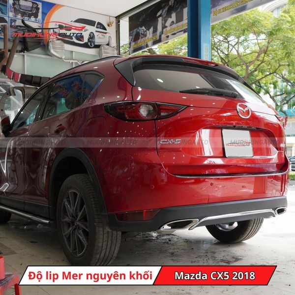 Độ Lip Pô Mercedes Nguyên Khối Cho Mazda CX5 2018