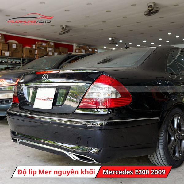 Độ Lip Pô Mercedes Nguyên Khối Cho Mercedes E200 2009