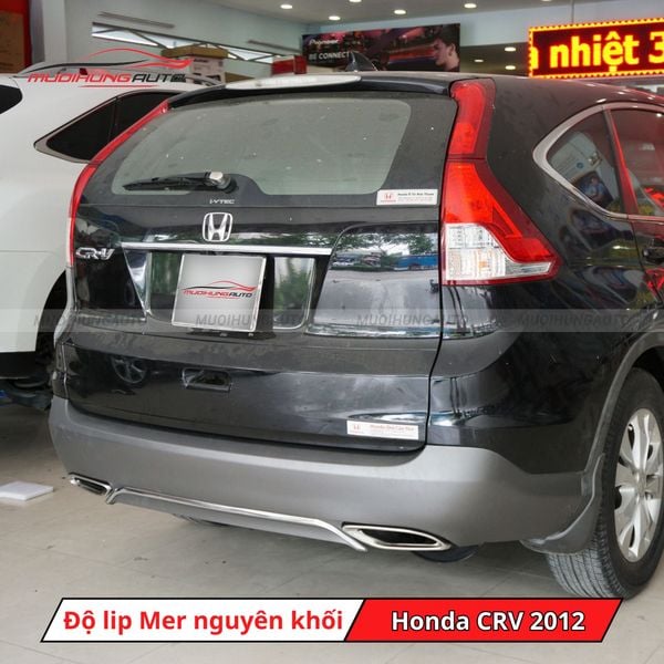 Độ Lip Pô Mercedes Nguyên Khối Cho Honda CRV 2012