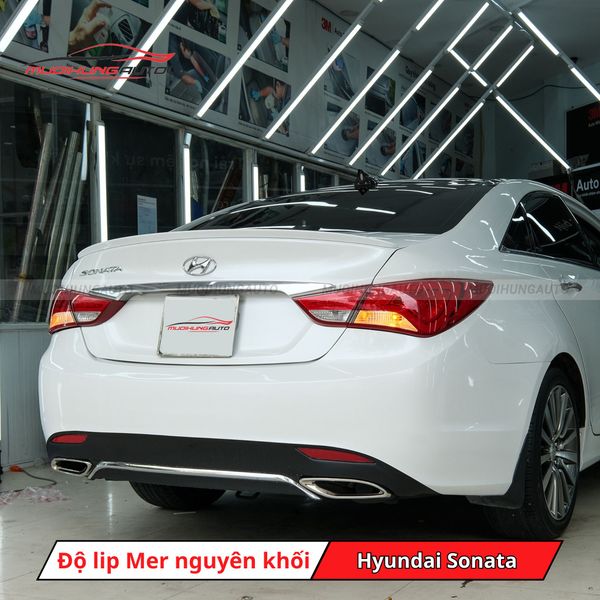 Độ Lip Pô Mercedes Nguyên Khối Cho Hyundai Sonata
