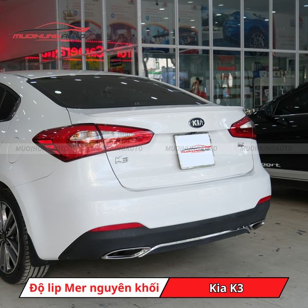Độ Lip Pô Mercedes Nguyên Khối Cho Kia K3