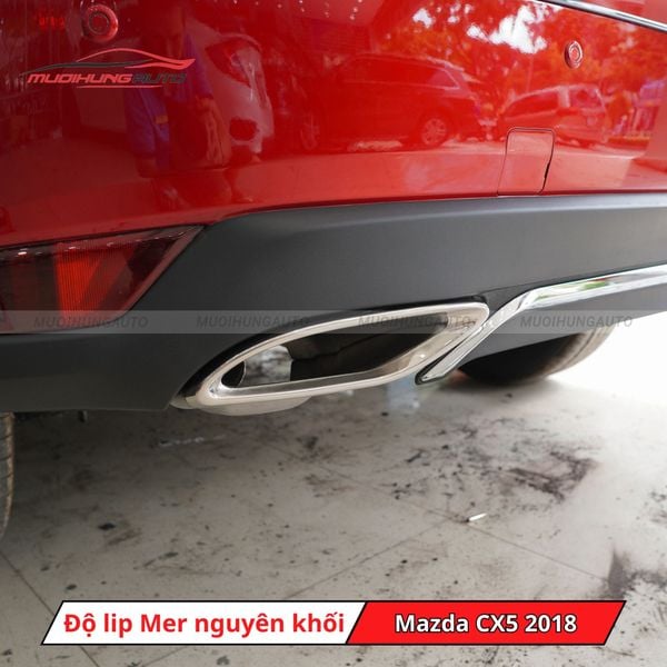 Độ Lip Pô Mercedes Nguyên Khối Cho Mazda CX5 2018