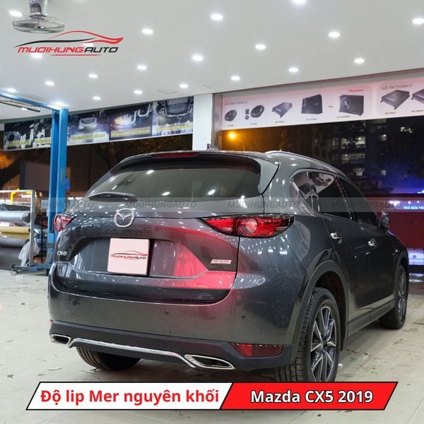 Độ Lip Pô Mercedes Nguyên Khối Cho Mazda CX5 2019