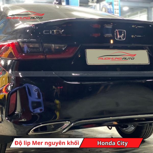 Độ Lip Pô Mercedes Nguyên Khối Cho Honda City