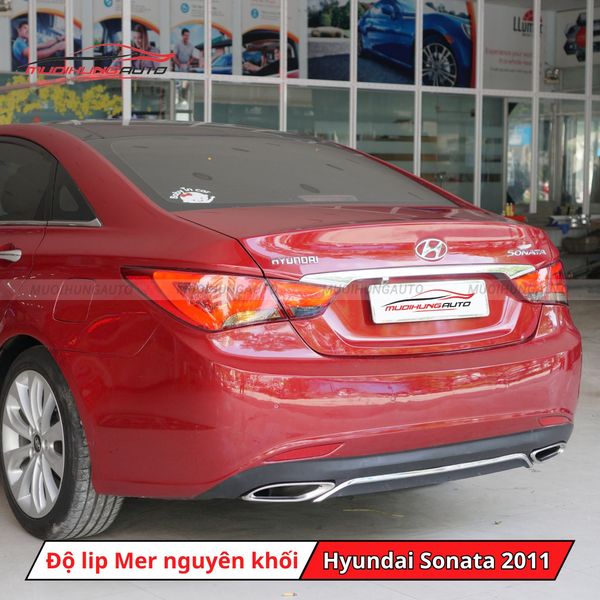 Độ Lip Pô Mercedes Nguyên Khối Cho Hyundai Sonata 2011