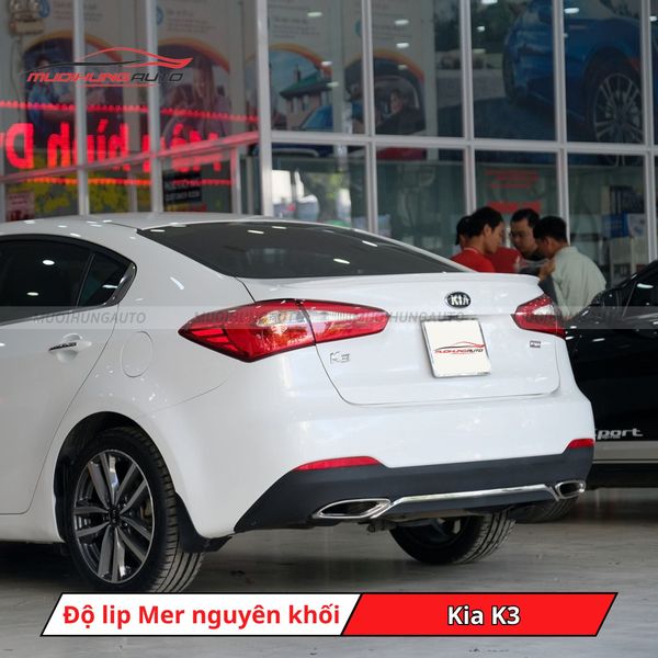 Độ Lip Pô Mercedes Nguyên Khối Cho Kia K3