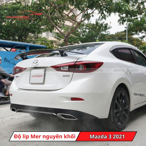 Độ Lip Pô Mercedes Nguyên Khối Cho Mazda 3 2021