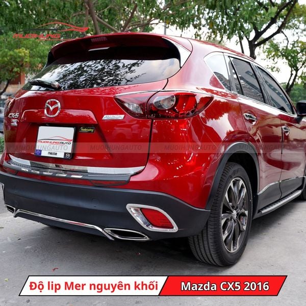 Độ Lip Pô Mercedes Nguyên Khối Cho Mazda CX5 2016