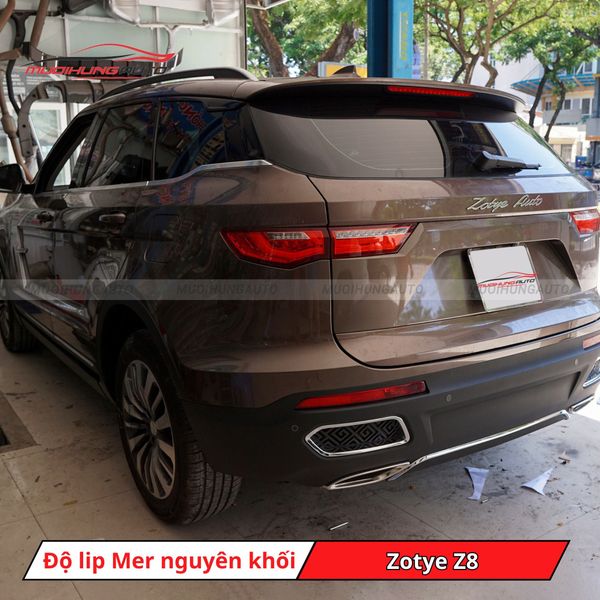 Độ Lip Pô Mercedes Nguyên Khối Cho Zotye Z8