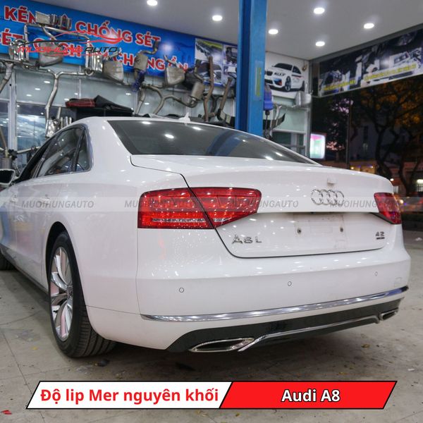 Độ Lip Pô Mercedes Nguyên Khối Cho Audi A8
