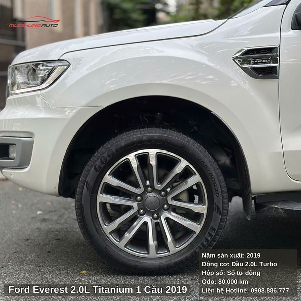 Ford Everest 2.0L Titanium 1 Cầu - 2019
