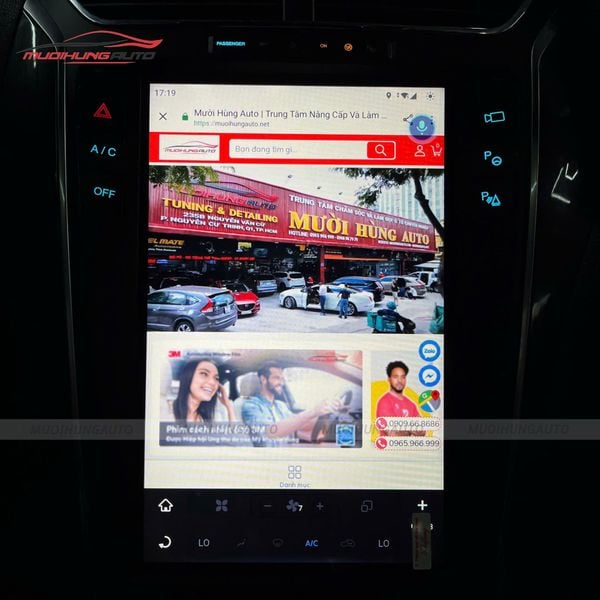 Màn Hình Android Xe Ford Explorer 2019