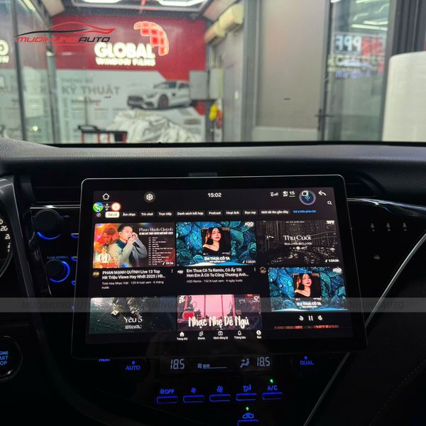 Màn Hình Android Xe Toyota Camry 2019