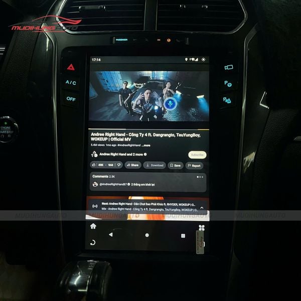 Màn Hình Android Xe Ford Explorer 2019