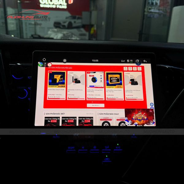 Màn Hình Android Xe Toyota Camry 2019