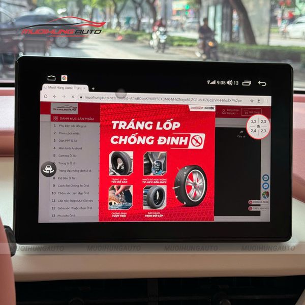 Màn Hình Android Tích Hợp Camera 360 Độ Cho Xe Vinfast VF3