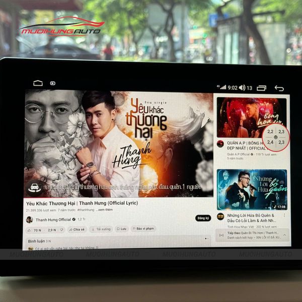 Màn Hình Android Tích Hợp Camera 360 Độ Cho Xe Vinfast VF3