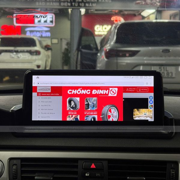 Màn Hình Android Tích Hợp Camera 360 Độ Cho Xe BMW 330i 2007