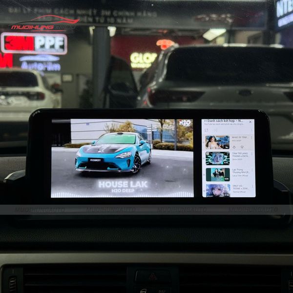 Màn Hình Android Tích Hợp Camera 360 Độ Cho Xe BMW 330i 2007