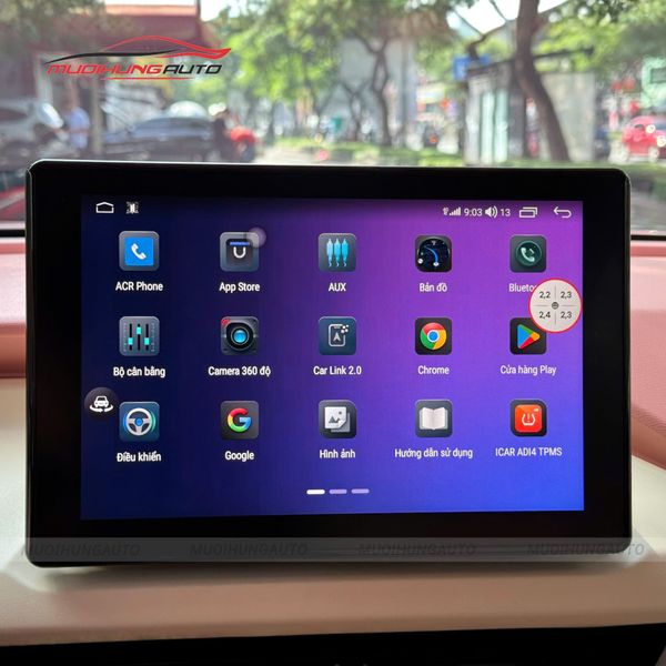 Màn Hình Android Tích Hợp Camera 360 Độ Cho Xe Vinfast VF3