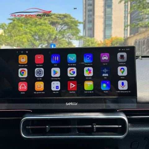 Màn hình Android tích hợp camera 360 độ cho xe Vinfast MVP7