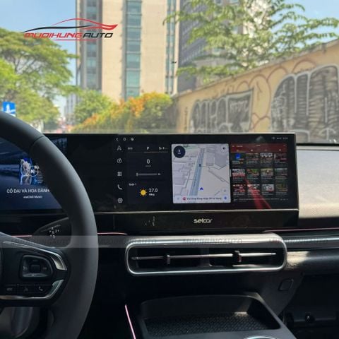 Màn hình Android tích hợp camera 360 độ cho xe Vinfast MVP7