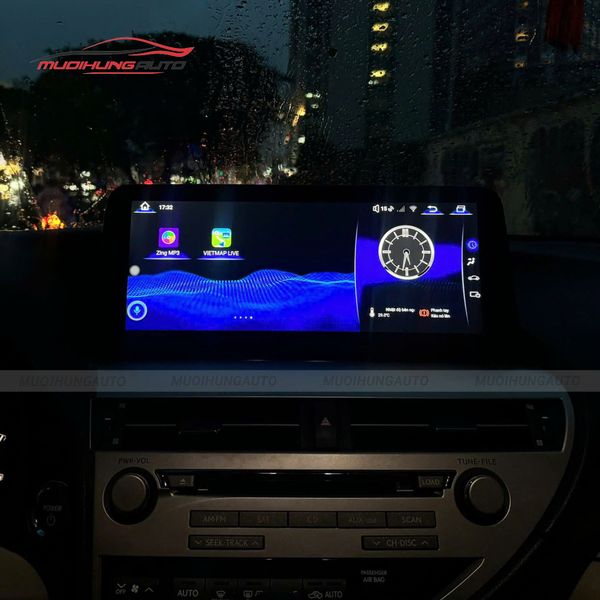 Màn Hình Android Tích Hợp Camera 360 Độ Cho Xe Lexus RX450h 2010