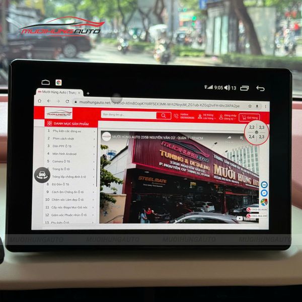 Màn Hình Android Tích Hợp Camera 360 Độ Cho Xe Vinfast VF3