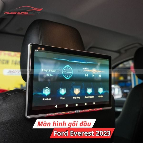 Màn Hình Gối Đầu Ô Tô Ford Everest 2023