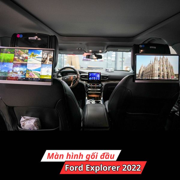 Màn Hình Gối Đầu Ô Tô Ford Explorer 2022