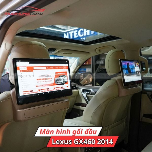 Màn Hình Gối Đầu Ô Tô Lexus GX460 2014