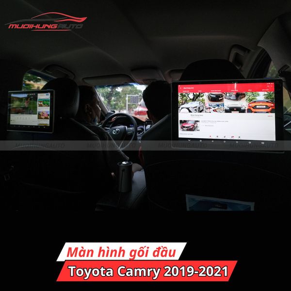 Màn Hình Gối Đầu Ô Tô Toyota Camry 2019-2021