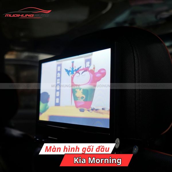Màn Hình Gối Đầu Ô Tô Kia Morning